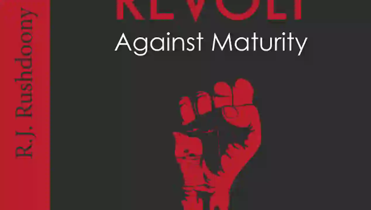 Revolt Against Maturity Audiobook Cover AUDIBLE EDITION 800x800